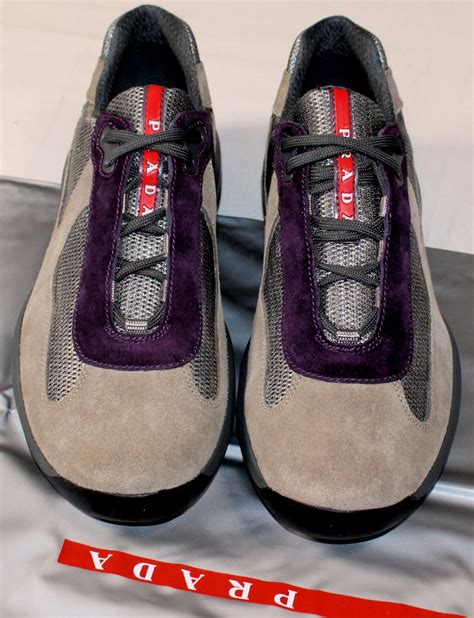 prada sport suede purple